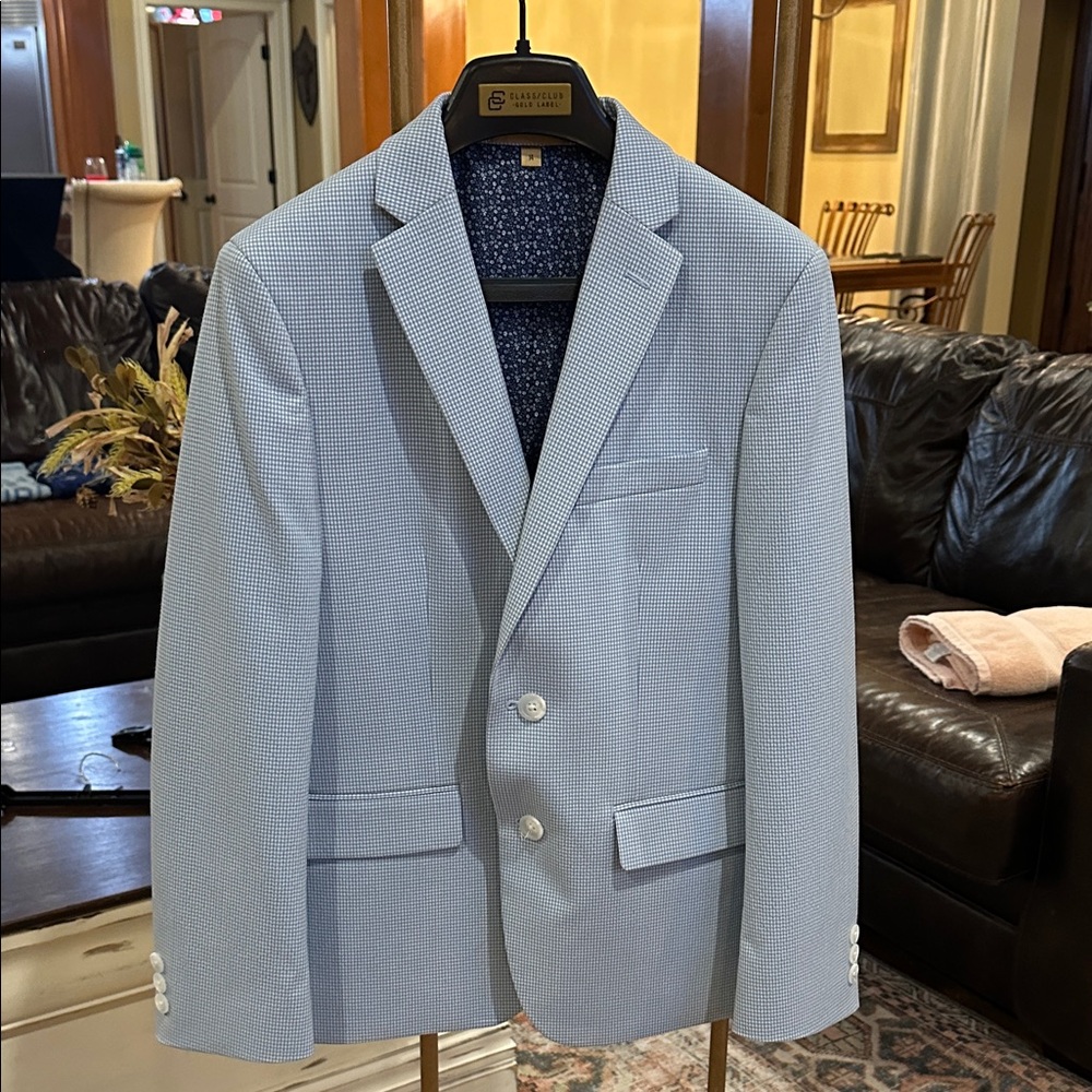 Men's Light Blue Blazer